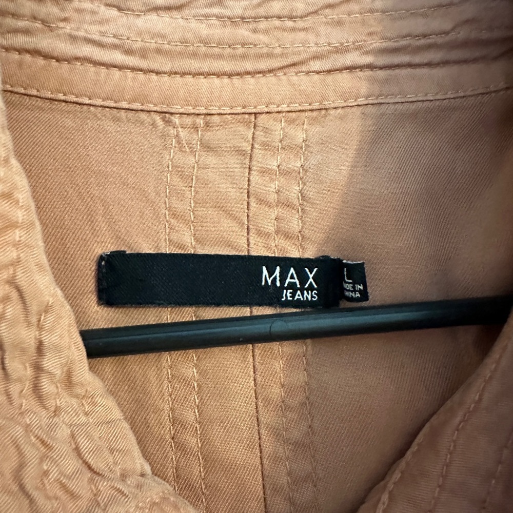 Max Jean's Drawstring Jacket - Rust / Large - image 4
